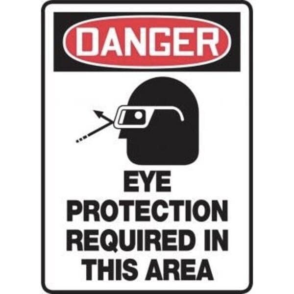 Accuform OSHA DANGER Safety Sign SAFETY MPPE134XT MPPE134XT - main